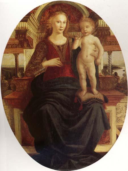 Pollaiuolo, Jacopo Madonna and Child Germany oil painting art